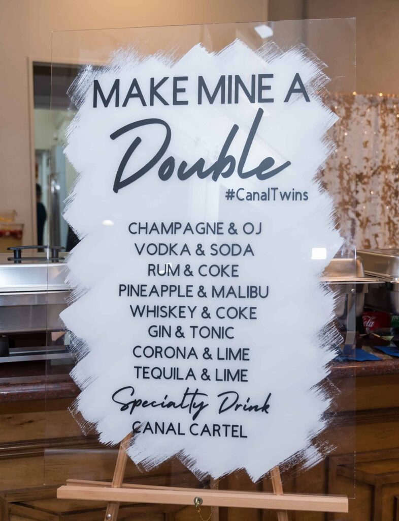 Baby shower inspiration twins